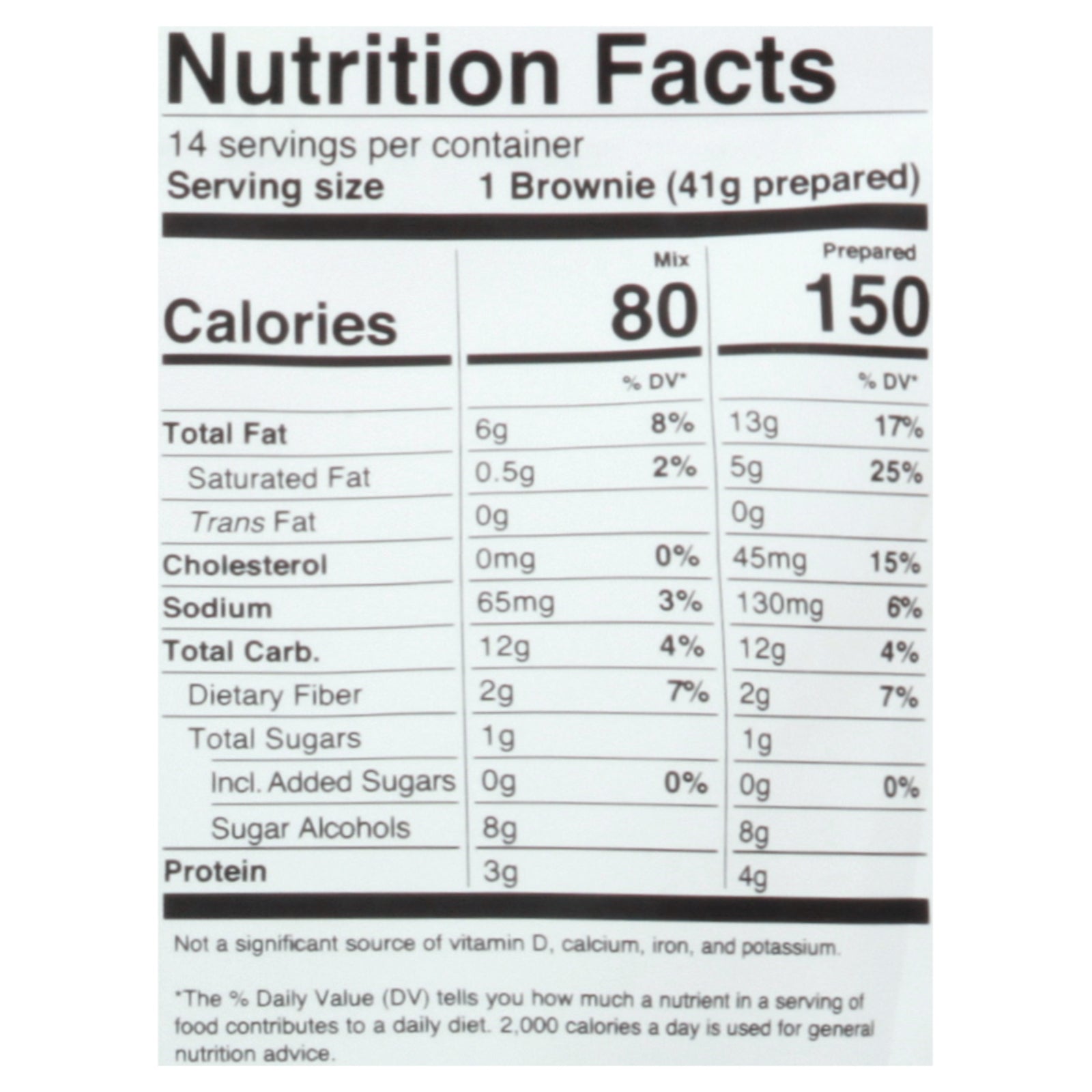 Miss Jones Baking Co Keto Brownie Mix, 10.57 Oz - Case of 6