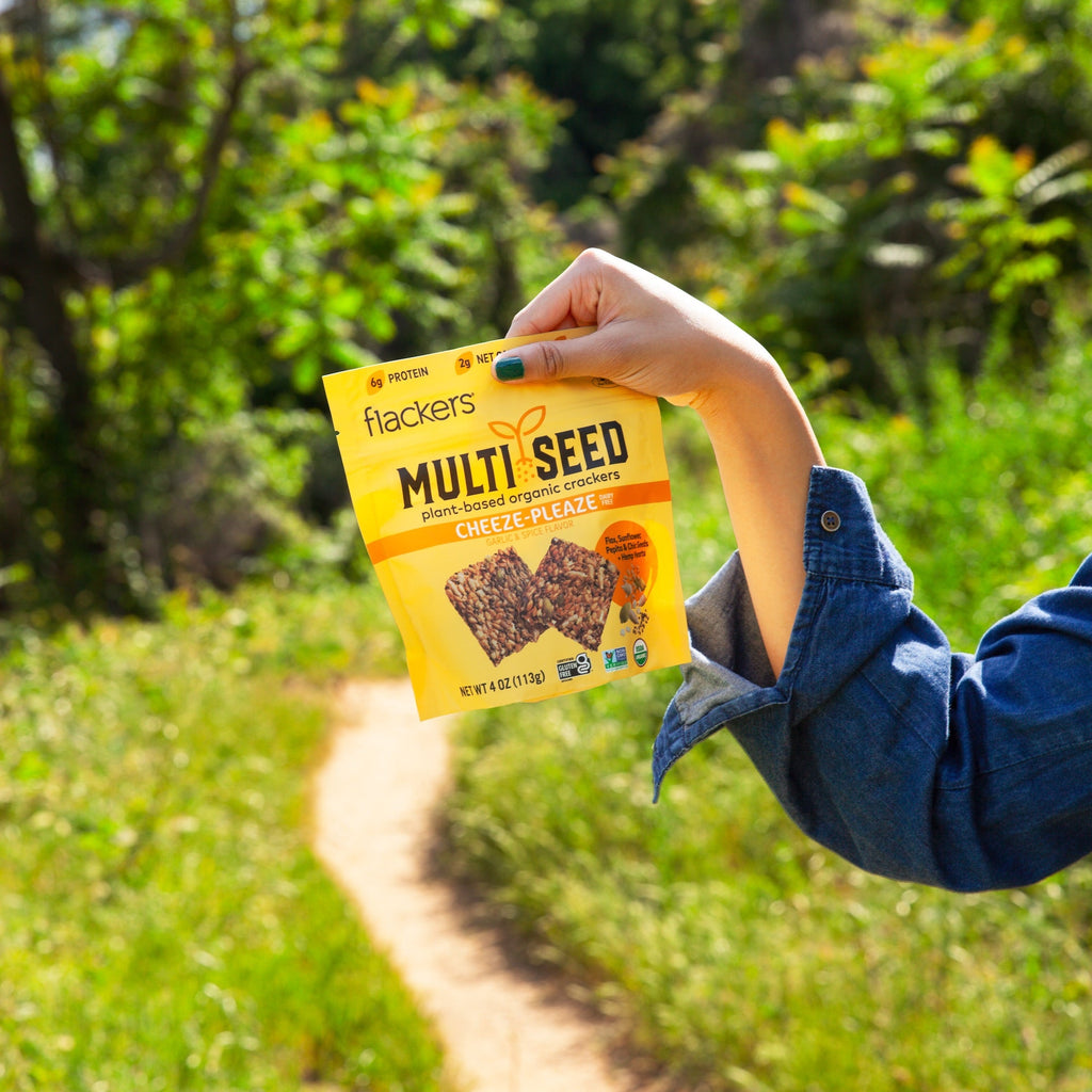 (6-pack) Cheeze-Pleaze Multi Seed Crackers