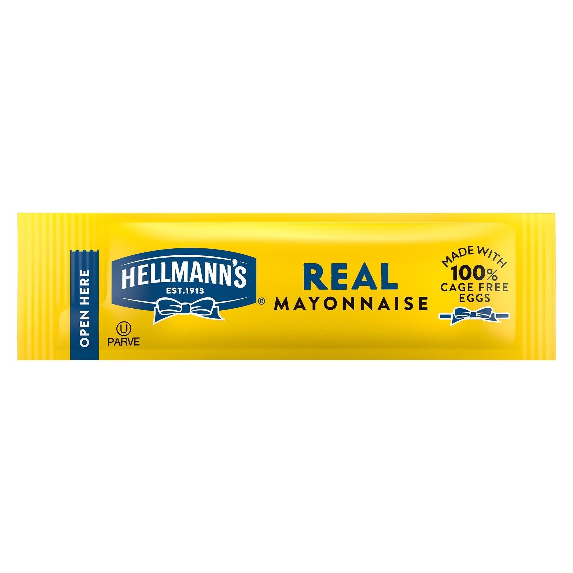 HELLMANN'S MAYONNAISE PACKETS (15 PACKETS)
